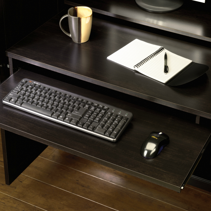 SpaceSaving Computer Armoire with Concealed Work Desk GetdatGadget