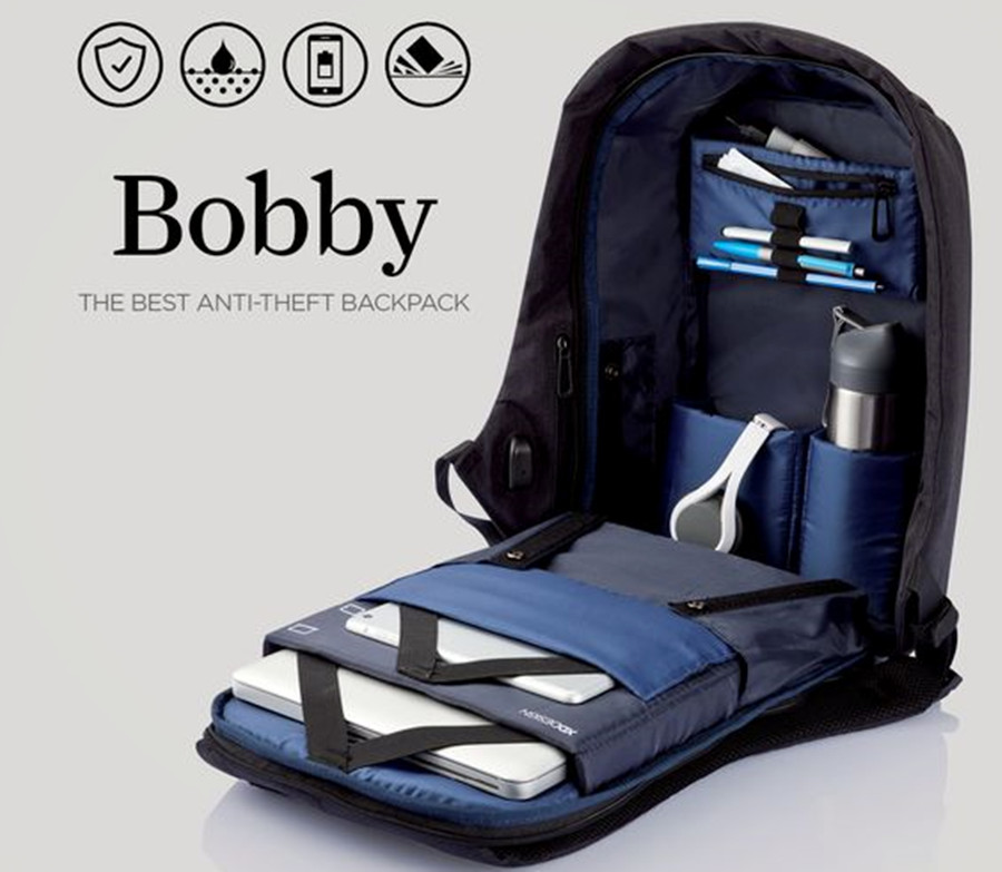 Bobby Anti-Theft Backpack Baffles Pickpocketers - GetdatGadget
