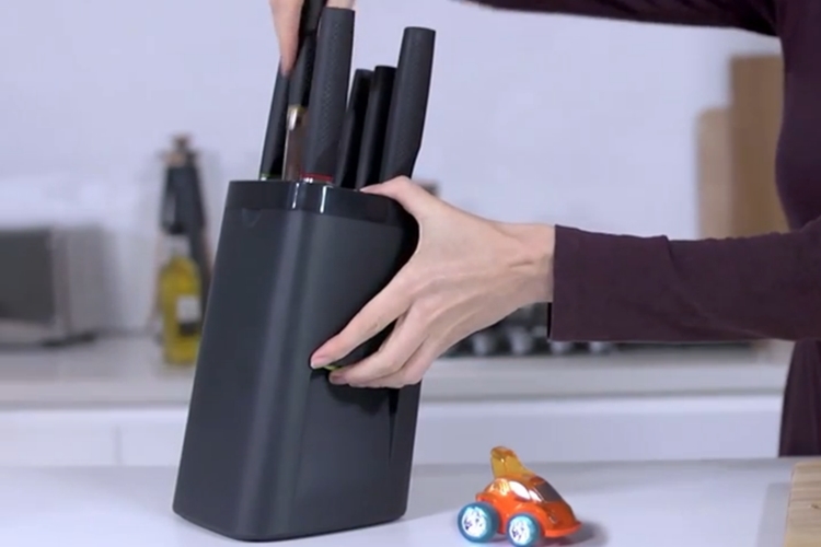Safety in the Kitchen with Joseph Joseph LockBlock Knife Block
