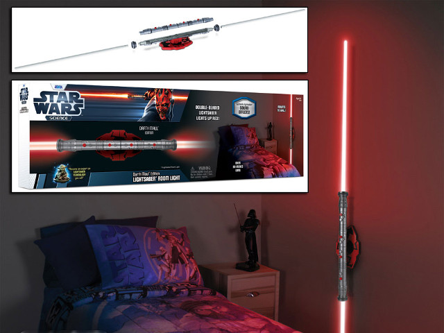 lightsaber wall light