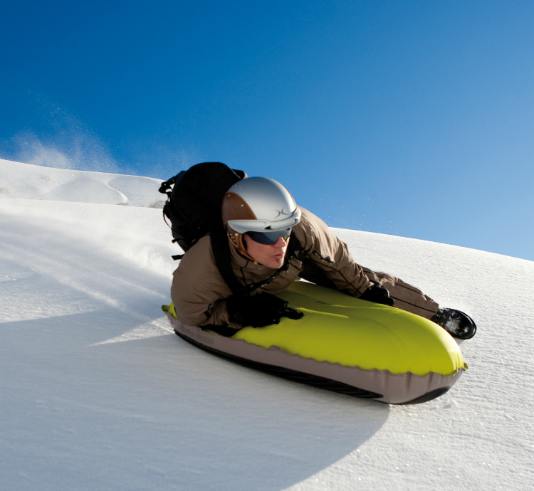 Hit The Slopes With The Airboard Inflatable Sled - GetdatGadget