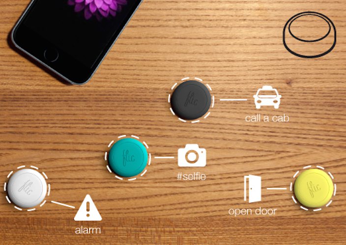 Flic Button Flic is the Shortcut Button to your Phone - GetdatGadget