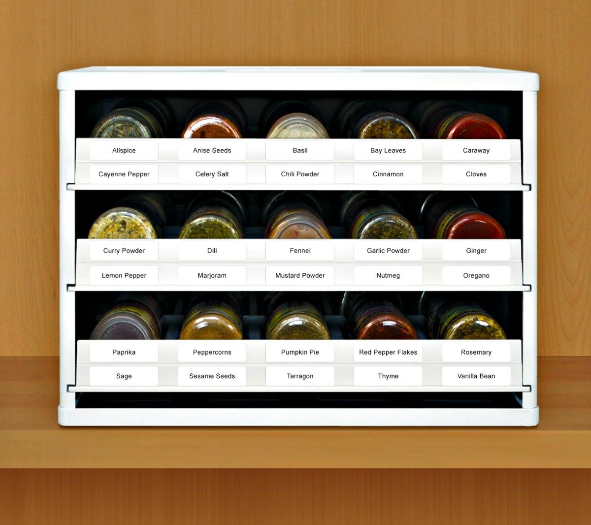SpiceStack: Organize your Spice Bottles Like a Pro - GetdatGadget