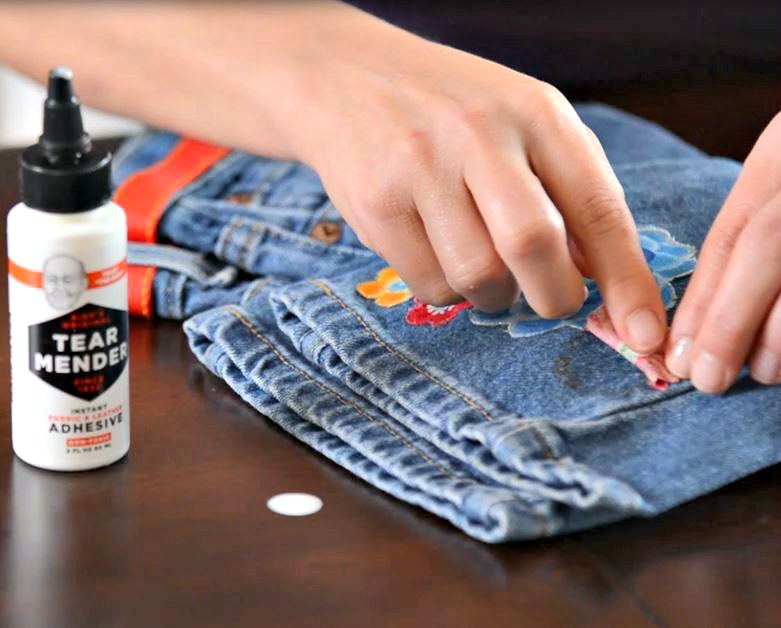 Tear Mender: Fabric Glue for those Without Sewing Skills - GetdatGadget