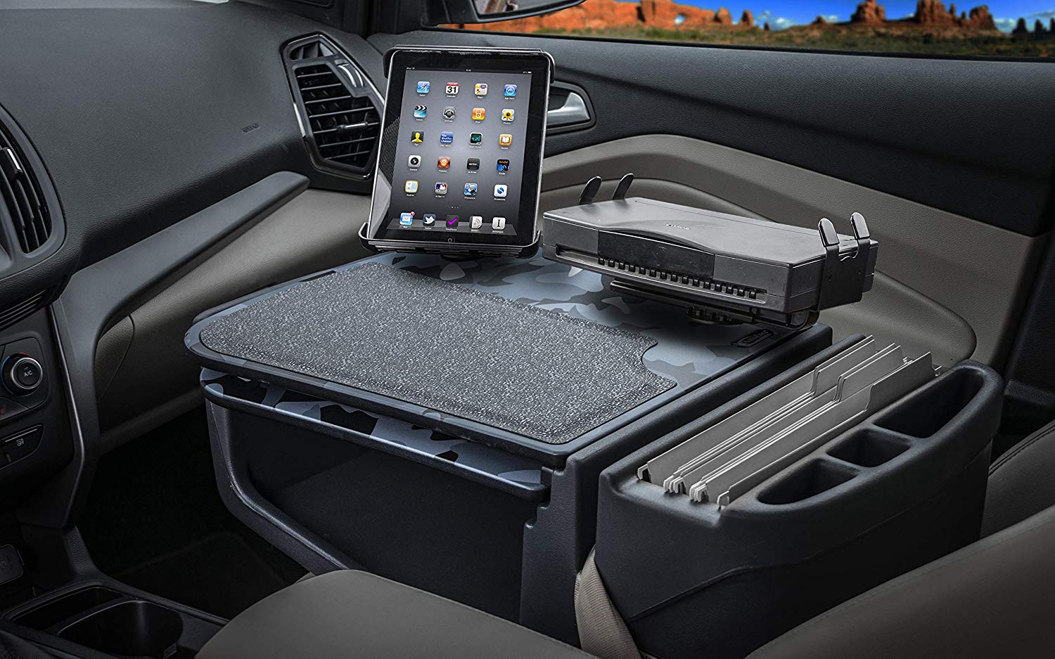 AutoExec Car Desk Turns your Car into your Office